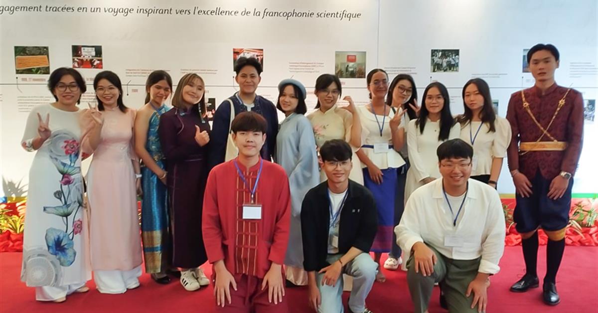 นิสิตสาขาวิชาภาษาฝรั่งเศส คณะศิลปศาสตร์ เข้าร่วมประชุมเครือข่ายชมรมผู้นำนิสิตนักศึกษาที่ใช้ภาษาฝรั่งเศส (CLEF) ภูมิภาคเอเชียแปซิฟิก